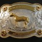 Vintage 20 High Pt Halter 05 Boot Scootin Champ Belt Buckle by Justin