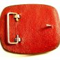 Western Rodeo Style Leather w/ Cross Belt Buckle