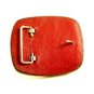 Western Rodeo Style Leather w/ Cross Belt Buckle