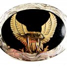 Western Cowboy American Eagle Belt Buckle by Silver Strike 12112013ea