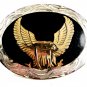 Western Cowboy American Eagle Belt Buckle by Silver Strike 12112013ea