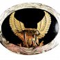 Western Cowboy American Eagle Belt Buckle by Silver Strike 12112013ea
