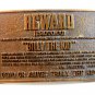 Vintage Reward Billy The Kid Belt Buckle