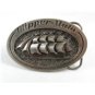 Clipper Mato Belt Buckle Made In USA For Clipper Belt Lacer Co 121614