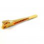Vintage Gold Tone Damascene Tie Clasp with Arabic Writing