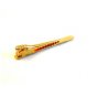 Vintage Gold Tone Damascene Tie Clasp with Arabic Writing