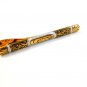 Vintage Gold Tone Damascene Tie Clasp with Arabic Writing