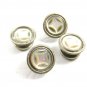 Art Deco True Vintage Silvertone Mother Pearl Cufflinks By COBS LINK 101314