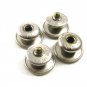 Art Deco True Vintage Silvertone Mother Pearl Cufflinks By COBS LINK 101314