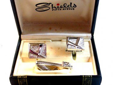 Vintage Shields Fifth Avenue Cufflinks MIB