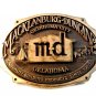 Vintage Macklanburg - Duncan Oklahoma City Belt Buckle