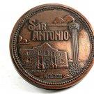 San Antonio Alamo & Tower of The America's Belt Buckle 11042013