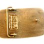 Vintage IronClad Solid Brass Belt Buckle Provo Utah
