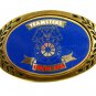 1970'S Teamsters I. B. of T. C. W. & H. of A. Local 848 Belt Buckle by Amica