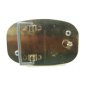 Picture Agate Looks Like Owl Goldtone Belt Buckle Unbranded 73015