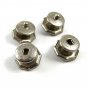 Deco Silvertone Mother Pearl Black Snap Link Cufflinks by Snap Link 103114h