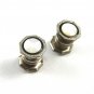 Deco Silvertone Mother Pearl Black Snap Link Cufflinks by Snap Link 103114h