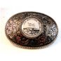 Vintage 1984 Yuba Sutter Fair Belt Buckle