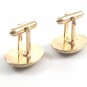 Goldtone & Black Classy & Dressy Cufflinks by Avon