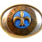 Vintage Deiu Et Mon Droit - God & My Right - Belt Buckle