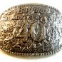 1994 Silver Tone Buffalo P.R.C.A. Rodeo Belt Buckle