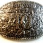 1994 Silver Tone Buffalo P.R.C.A. Rodeo Belt Buckle