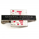 Vintage General Dynamics Electronics Division Tie Clasp Not Signed