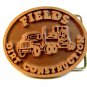 Vintage Fields Dirt Construction Belt Buckle