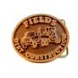 Vintage Fields Dirt Construction Belt Buckle