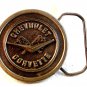 1992 Chevrolet Corvette Silver Tone Belt Buckle