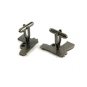 Silvertone Pistol / Gun Cufflinks 11062013ef