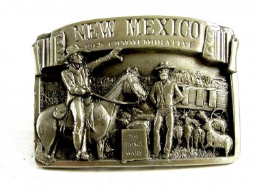1985 New Mexico Comemorative Belt Buckle by Arroyo Grande 102314