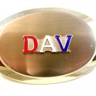 1960's - 1970's Disabled American Veteran DAV Enameled Belt Buckle