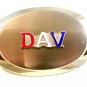 1960's - 1970's Disabled American Veteran DAV Enameled Belt Buckle