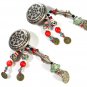 Vintage Tribal Dangley Earrings Unbranded 7715