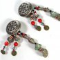 Vintage Tribal Dangley Earrings Unbranded 7715