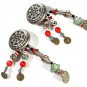 Vintage Tribal Dangley Earrings Unbranded 7715