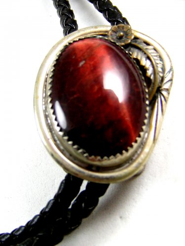 Southwest Western Tiger Eye Bolo