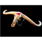 South Western Cowboy Steer Horns Skull Head Belt Buckle