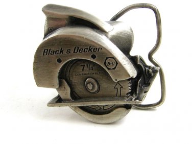 1979 Bergamont Black & Decker Saw Belt Buckle 10232013