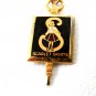 Early 1960's Scarlet Skirts Enameled Charm / Pendant / Key 52714