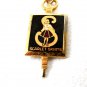 Early 1960's Scarlet Skirts Enameled Charm / Pendant / Key 52714