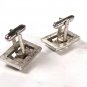 Vintage Silvertone Train Locomotive Engine Cufflinks by Shields 72215