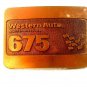 Vintage Western Auto Maintenance Free 675 Belt Buckle