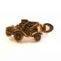 Vintage Gold Tone Jalopy Car Automobile Tie Clasp by Anson