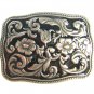 Vintage Silvertone Belt Buckle Unbranded 62915