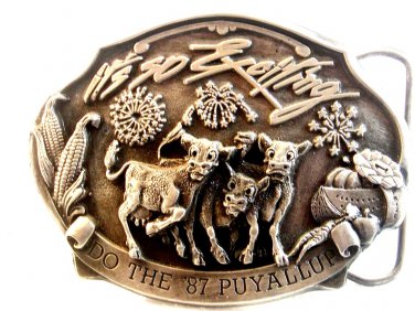 Siskiyou It's So Exciting Do The '87 Puyallup Belt Buckle