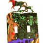 Mama & Colt Baby Horse Double Light Switch Cover Plate Steel Images USA 6815