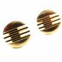 True Vintage Mid Century Goldtone Classy Cufflinks by Swank 100714c