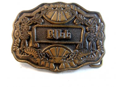 Vintage Bill Belt Buckle by Oden Inc